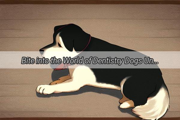 Bite into the World of Dentistry Dogs Unveiling the Fascinating Furry Ones with Chompers